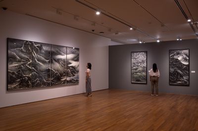 Exhibition view: Liu Kuo-sung: Experimentation as Method, National Gallery Singapore (13 January–26 November 2023).