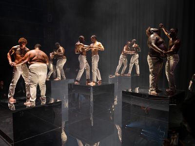 Miles Greenberg, Water in a Heatwave (2021). Performance view: Marina Abramović Institute Takeover, Queen Elizabeth Hall at Southbank Centre, London (4–8 October 2023).