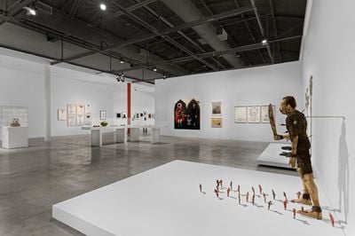 Exhibition view: Juan Francisco Elso, Por América, Museum of Contemporary Art North Miami (1 November 2023–17 March 2024).
