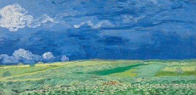 Vincent van Gogh, Auvers-sur-Oise, july 1890 (1890). Oil on canvas. 50.4 x 101.3 cm.