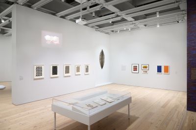 Exhibition view: Ruth Asawa, Through Line, Whitney Museum of American Art, New York (16 September 2023–15 January 2024).