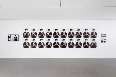 Sung Neung Kyung, Handwashing (2021). Archival pigment ink on paper, pen on paper, and single-channel video. Dimensions variable (69 x 52 cm; 20).