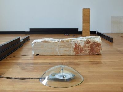 Exhibition view: Tarek Atoui, Waters' Witness, Serralves Museum and Park, Porto (24 February–28 August 2022).