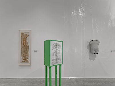Exhibition view: Group exhibition, Bodily Reaction: Vitalizing the Bare Life, Taikang Space, Beijing (2 March–4 June 2023).