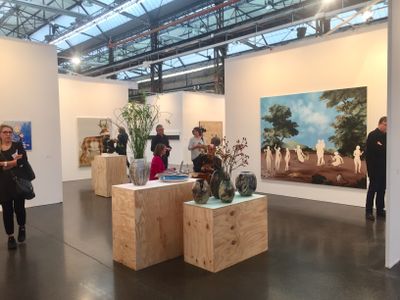 Exhibition view: Rodolphe Janssen, Art Düsseldorf (17–19 November 2017).