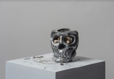 Pedro Caetano, Sem título (Untitled) (2016), Aluminium. Courtesy Bergamin & Gomide.