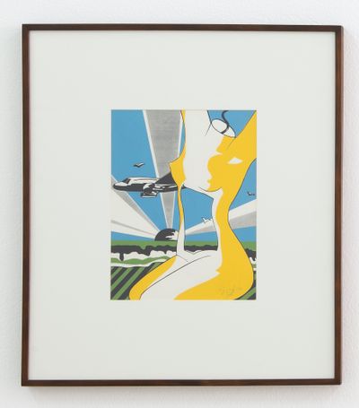 Regina Vater, Untitled from the series 'Tropicália' (1968). Silkscreen on paper. 28.6 x 38.4 cm. Edition 15/25.