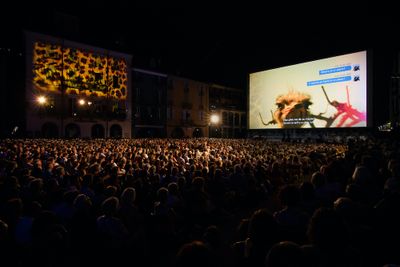 Basim Magdy, New Acid (2019) screened in the Piazza Grande at Locarno Film Festival (8 August 2019).