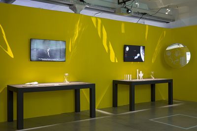 Ku Kuang-Yi, Millenium Ginseng Project (2018–2019). Video installation. Exhibition view: CHRONIQUES, the Biennale of Digital Information, Friche la Belle de Mai, Plateau 4, Marseille (7–17 January 2021).