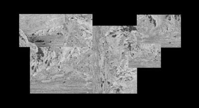 Aristide Antonas, no Zabrinskie, no point. Element A. desertcell (2020) (still). Video (loop), black and white. 4 min.