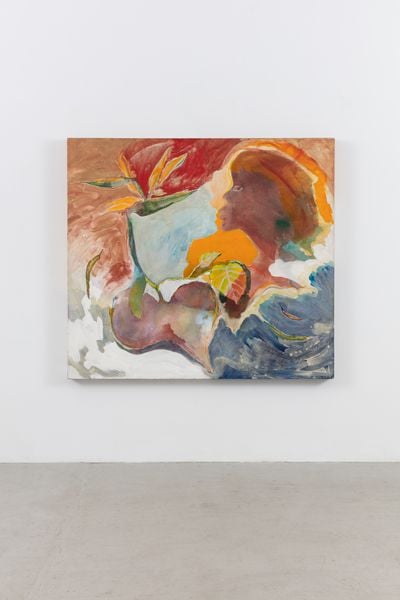 Suzanne Jackson, El Paradiso (1981–1984). Acrylic wash on canvas. 139.7 x 157.5 cm.