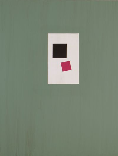 David Diao, Actual Scale (2010). Acrylic on canvas. 223.52 x 173.72 cm.