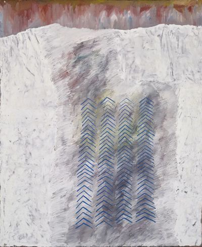 黄娟，《无题 8》，2019。纸本综合，51×66cm 。图片提供：艺术家与千高原艺术空间。