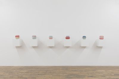 杨茂源，《记忆的备份》，2016。陶瓷，16×16×15cm（each）。图片提供：HdM画廊。