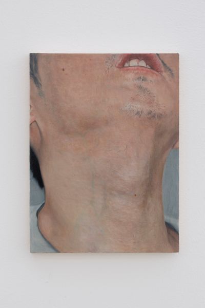 张书笺，《侧脸》，2020。木板油画，18×12cm。图片提供：CLC Gallery Venture。