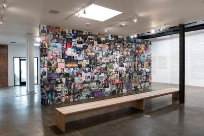 Exhibition view: The Absolute Right to Exclude: Reflections on and Implications of Cheryl Harris' Whiteness as Property, Kandis Williams, Cassandra Press, LAXART, Los Angeles (28 May–31 July 2021).