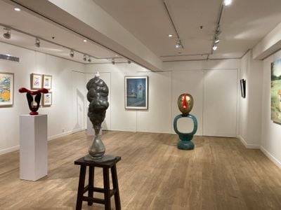 Exhibition view: Chinese Surrealism, Alisan Fine Arts, Hong Kong (15 May–7 August 2021).