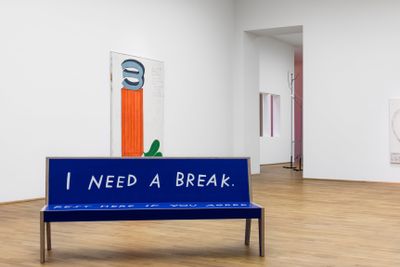 Shannon Finnegan, Do you want us here or not (2018). Exhibition view: CRIP TIME, MMK Museum für Moderne Kunst, Frankfurt (18 September 2021–30 January 2022).