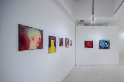 展覽現場："Miriam Cahn:Leib/Body"，文心藝所，台北（2021年3月6日至6月14日）。圖片提供：文心藝所。