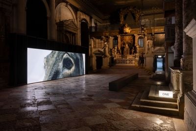 Exhibition view: Penumbra, Fondazione In Between Art Film at Complesso dell'Ospedaletto, Venice (20 April–27 November 2022).