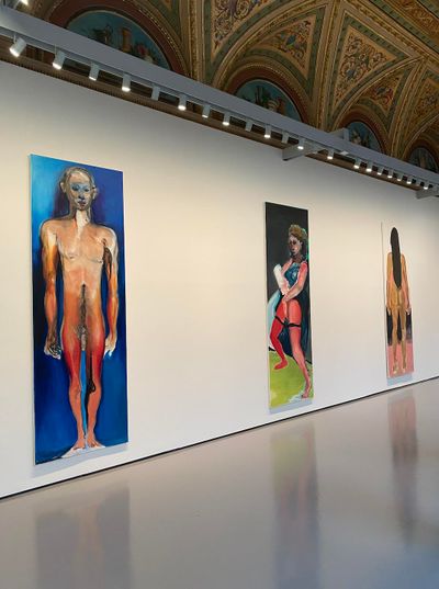 Exhibition view: Marlene Dumas, open-end, Palazzo Grassi, Venice (27 March 2022–8 January 2023). Photo: Ocula Advisory.