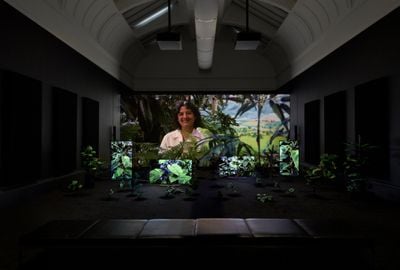 Exhibition view: Danielle Dean, Amazon, Art Now series, Tate Britain, London (5 February–8 May 2022). © Tate Photography.