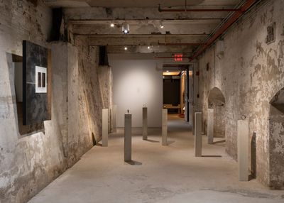 Exhibition view: In Practice: Literally means collapse, SculptureCenter, New York (12 May–1 August 2022).