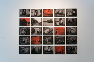Shona Illingworth, archival images of people living on St. Kilda on view in Topologies of Air, The Power Plant Contemporary Art Gallery, Toronto (5 February–1 May 2022).
