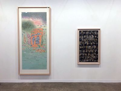 Exhibition view: Ink paintings by Yuan Jai, Vitamin Creative Space, Art Basel Hong Kong (27–29 May 2022). Photo: the author.