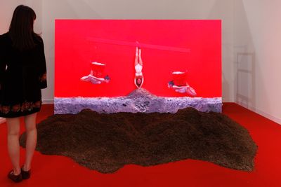 Exhibition view: Kawita Vatanajyankur at Nova Contemporary, Art Basel Hong Kong (23–25 March 2023).