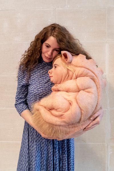 Exhibition view: Alpha60 Kiosk in Collaboration with Patricia Piccinini, Heide Modern, Melbourne (27 February–14 March 2021).