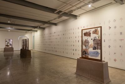Exhibition view: Jitish Kallat, Otherwhile, Chemould Prescott Road, Mumbai (4 December 2022–4 January 2023).