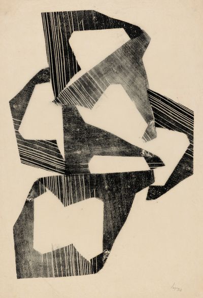 Lygia Pape, Tecelar (Weaving) (1952).