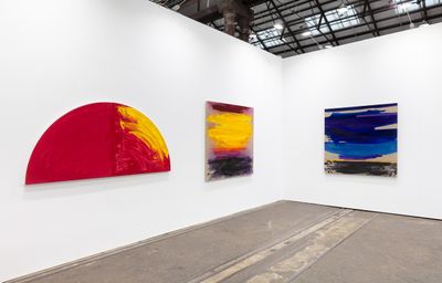 Exhibition view: Two Rooms booth, Sydney Contemporary, Carriageworks (7–10 September 2023).