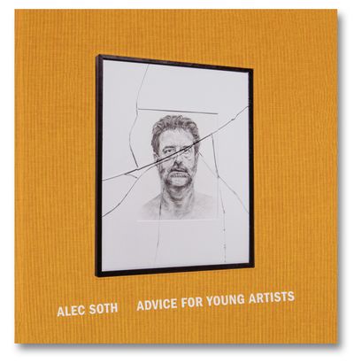 Alec Soth, Advice for Young Artists (2024). Embossed linen hardcover with tip-in, 72 pages. 26.6 x 27.3 cm. Published by MACK.
