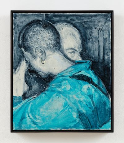 Chen Ching-Yuan, Night Walking II: Mambo (2024). Oil on canvas. 56 x 47 cm.