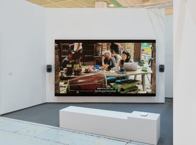 Sojung Jun, Syncope (2023). Installation view: Frieze Seoul 2024: Focus Asia (4–7 September 2024).