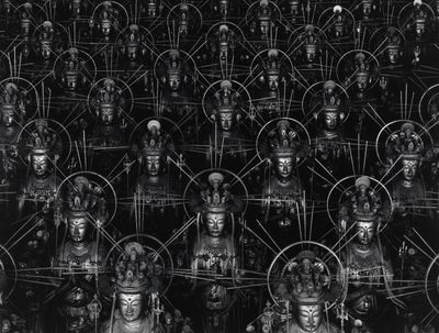 Hiroshi Sugimoto, Sea of Buddha 008 (1995). Gelatin silver print.