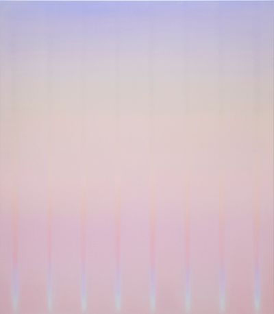 Julian Meagher, Rainbow #4 (2023). Oil on linen. 198 x 173 cm.