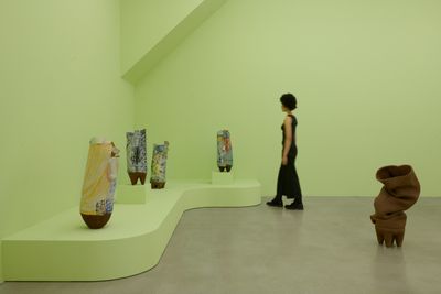Exhibition view: Ranti Bam, Anima, James Cohan, New York (17 May–26 July 2024).