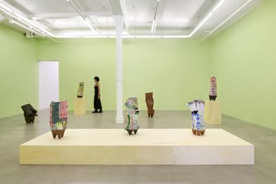 Exhibition view: Ranti Bam, Anima, James Cohan, New York (17 May–26 July 2024).