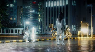 Ayoung Kim, Delivery Dancer’s Sphere (2022) (film still).