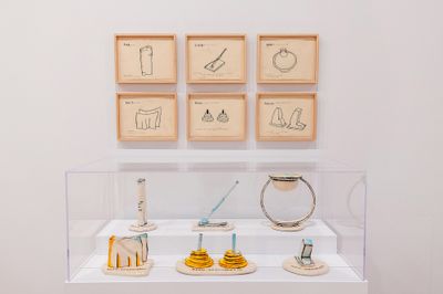 Christine Sun Kim, The Grid of Prefixed Acousmatics (2017). Exhibition view: All Day All Night, Whitney Museum of American Art, New York (8 February–6 July 2025).