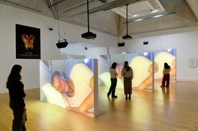 Ed Atkins, Hisser (2015). Exhibition view: Ed Atkins, Tate Britain, London (2 April–25 August 2025).