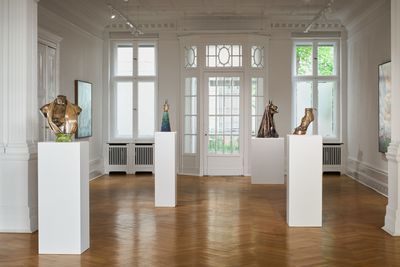 Exhibition view: Marianna Simnett, Charades, Société, Berlin (2 May–28 June 2025).