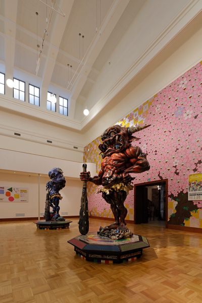 Exhibition view: Takashi Murakami, Mononoke Kyoto, Kyoto City KYOCERA Museum of Art (3 February–1 September 2024).