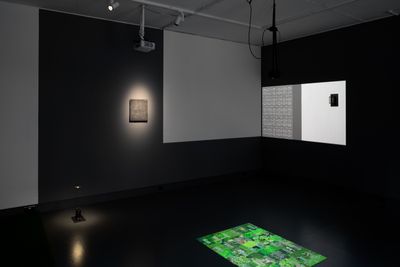 Exhibition view: Li Tao, London Allotments, Tabula Rasa Gallery, London (17 March–13 May 2023).