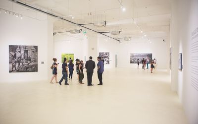 Mangu Putra, Between History and the Quotidian, Exhibition view at Gajah Gallery, Singapore. Image