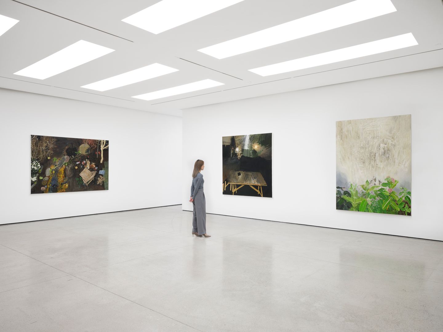 Exhibition view: Margaux Williamson, White Cube, Hong Kong (18 November 2022–7 January 2023). © Margaux Williamson and White Cube. Photo: Kitmin Lee.