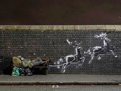 Bansky, God Bless Birmingham (2019). Courtesy Banksy/Instagram